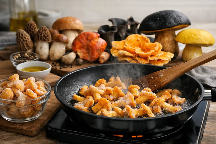 Можете ли пропржити смрзнуте лисичарке код куће?