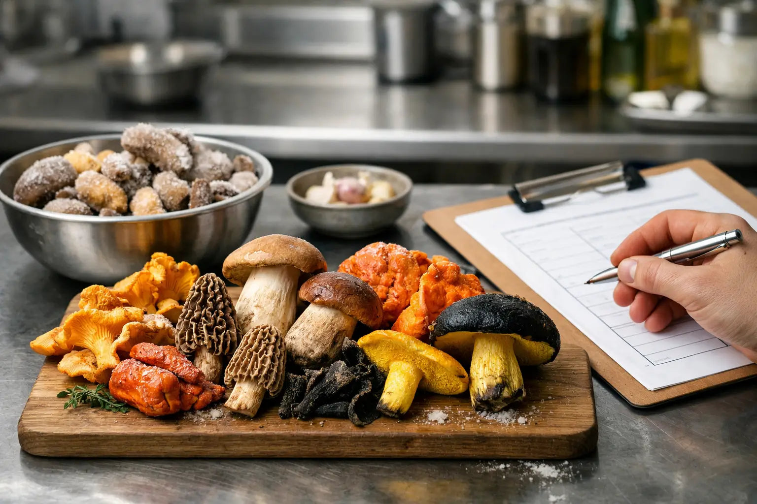 Planning a Dinner Party Menu With Frozen Wild Mushrooms