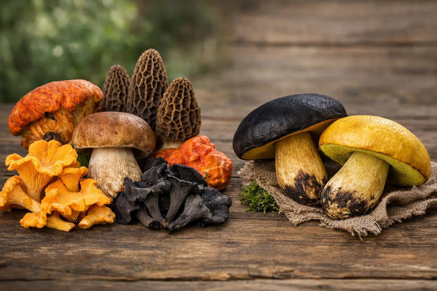 Wild Mushrooms vs Cultivated Mushrooms Compared