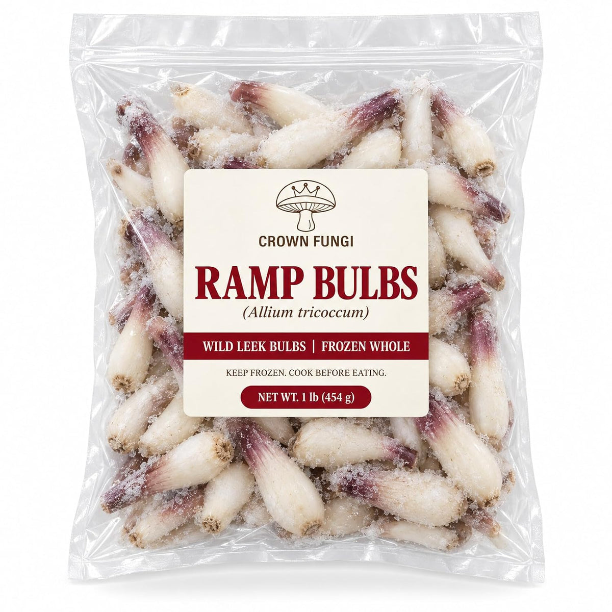 Замразени луковици от див праз (рампс) — 1 lb